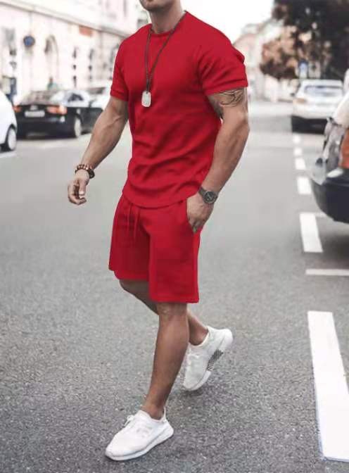 Stilvolles Herren-Shorts und T-Shirt Set - Max
